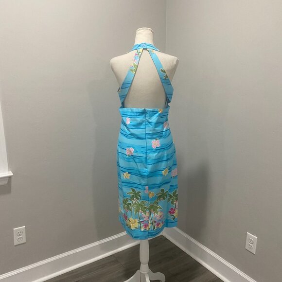 Hawaiian Print Dress 16 - Picture 5 of 9